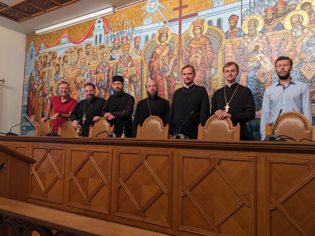 Αντιπροσωπεία της Ορθόδοξης Θεολογικής Ακαδημίας του Volyn της Ουκρανίας, στο Διορθόδοξο Κέντρο