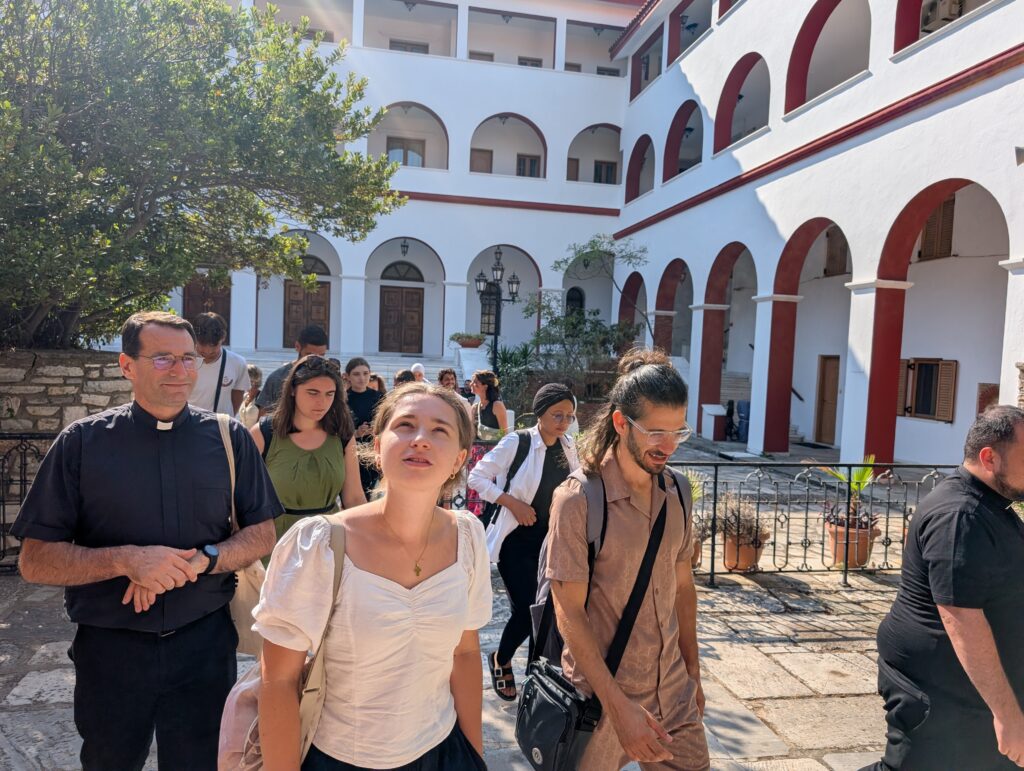 “Bel Espoir – MED 25” Delegation at the Interorthodox Centre - Cultivating a Mediterranean marked by mutual understanding and peace.